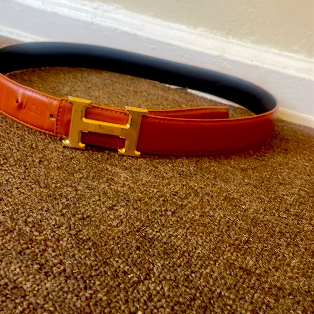 Hermes belt use not in bad condition size 48 over 120